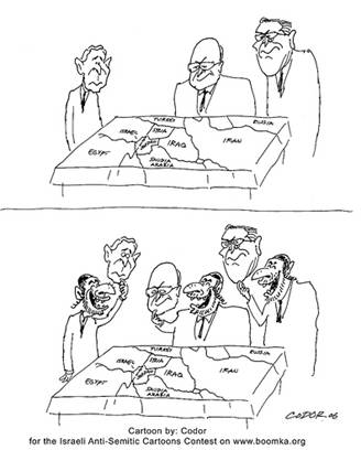 Codor Anti-Semitic Cartoons Contest Gilad Atzmon Self-Haters Unite 