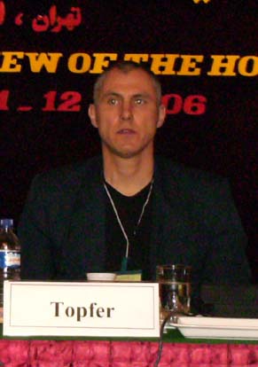 Peter T�pfer Rede auf der Internationalen Konferenz �Review of the Holocaust: Global Vision�, 11./12. Dezember 2006 in Teheran
